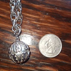 Go plated Sarah Co with round ball costume jewelry necklace